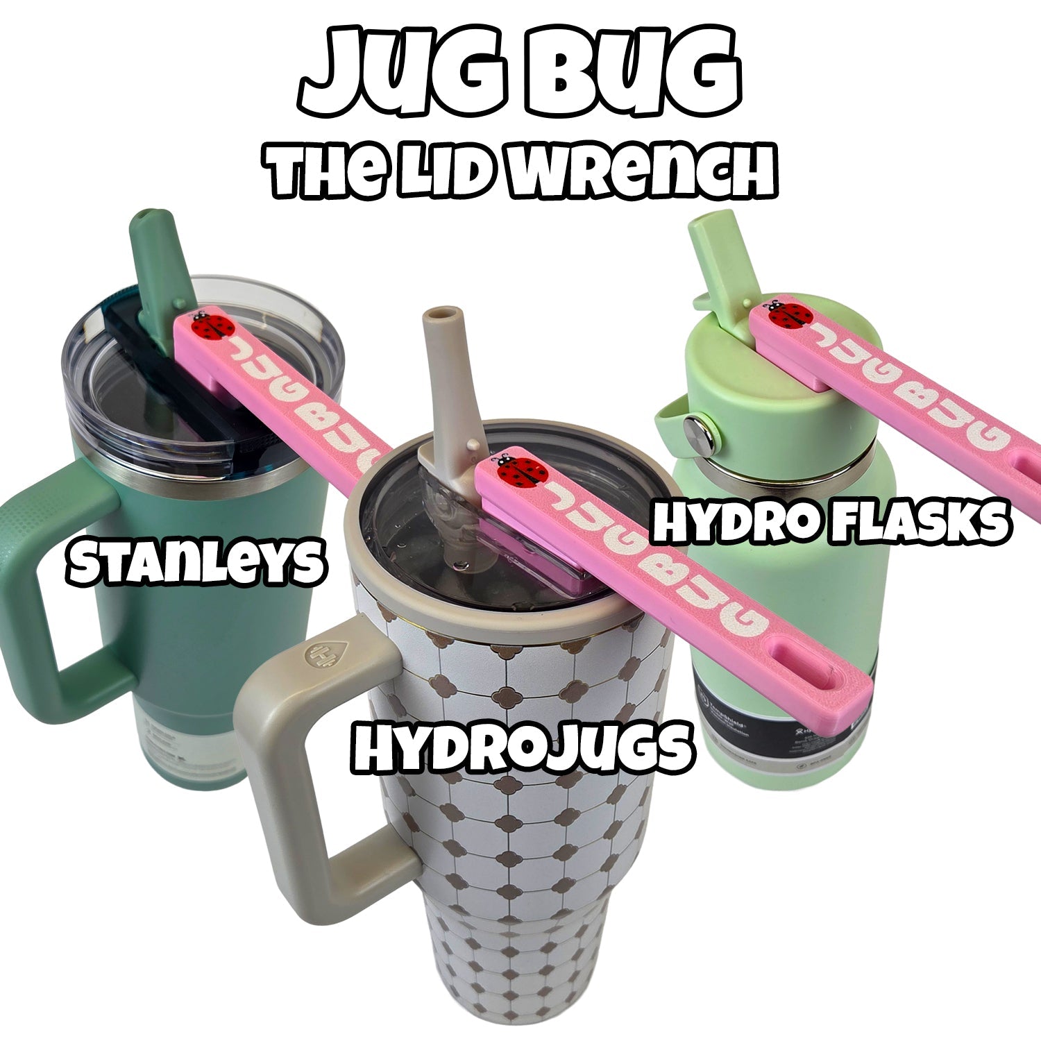 Jug Bugs for HydroJugs, Stanleys & Hydro Flasks