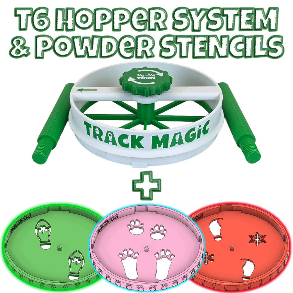 T6 Hopper & T6 Stencil Bases (6 Inch Size)