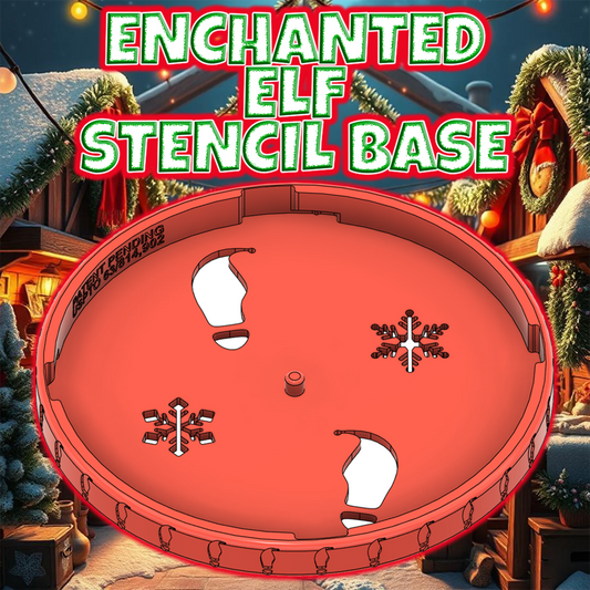 Enchanted Elf Stencil Base