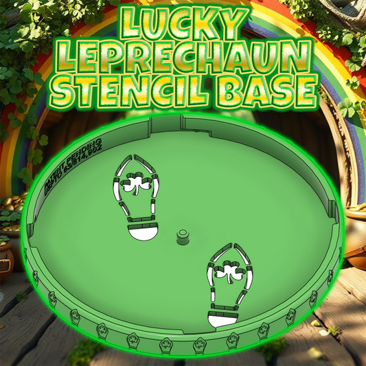 Lucky Leprechaun Stencil Base