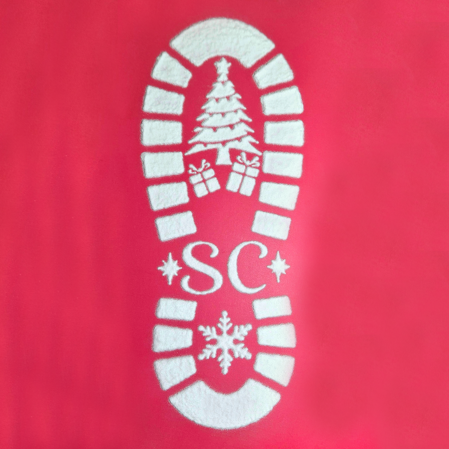 T9 Sneaky Santa Stencil Base