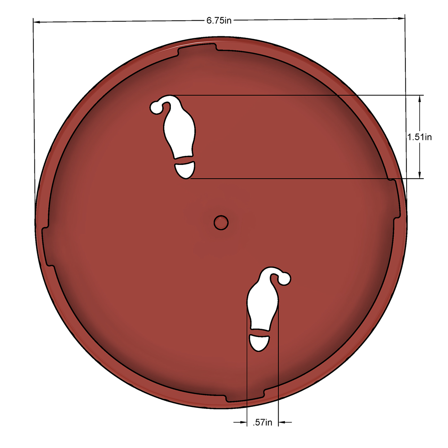 T6 Enchanted Elf "HOLLY" Powder Stencil Base