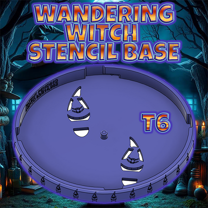 T6 Wandering Witch Powder Stencil Base