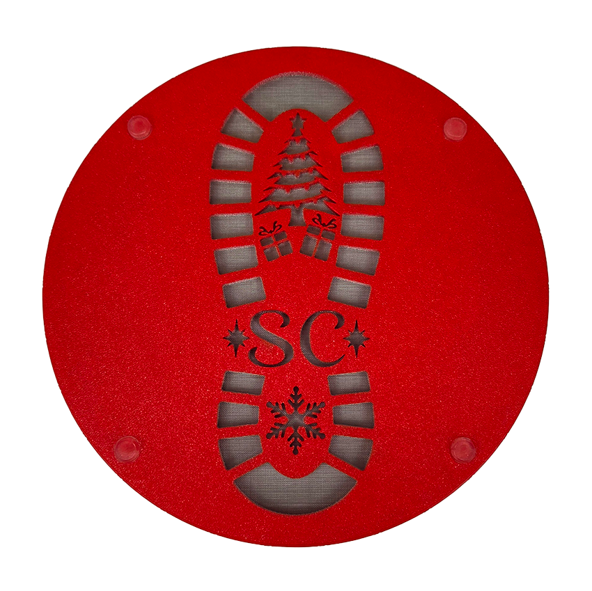 T9 Sneaky Santa Stencil Base